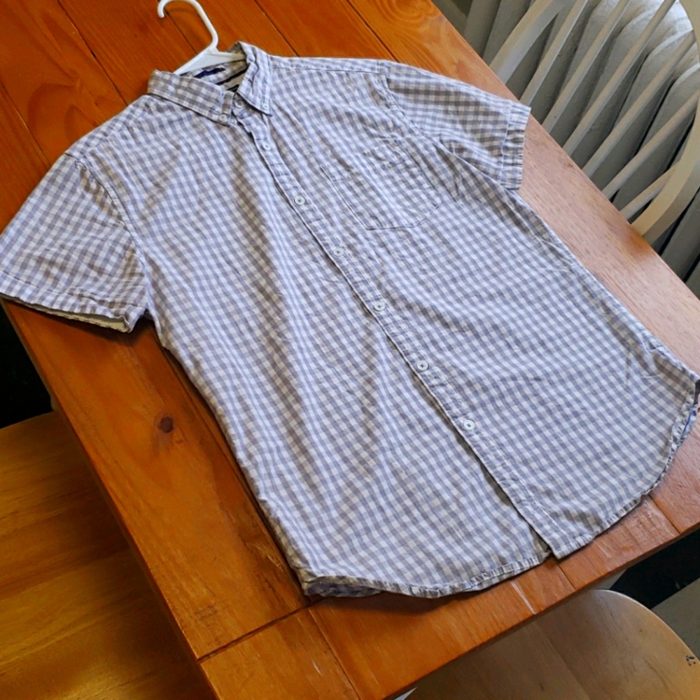 Denim & Flower Slim Fit Button Down